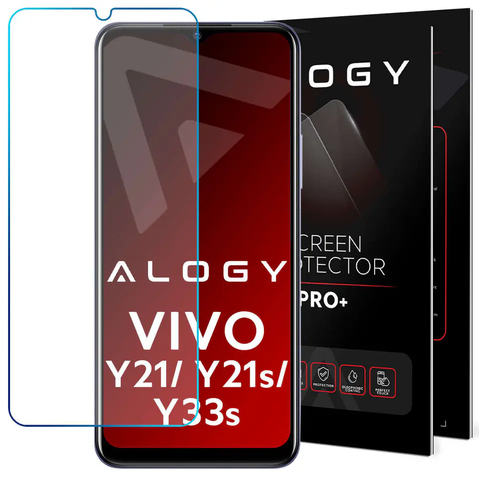 ⁨9h Tempered Glass Alogy Screen Protector for Vivo Y21s/Y33s/Y21⁩ at Wasserman.eu