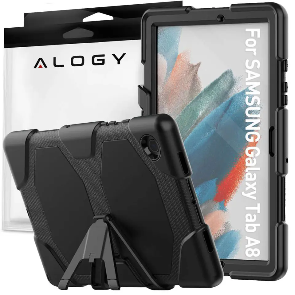 ⁨Etui Alogy Military Duty Case do Samsung Galaxy Tab A8 10.5 X200/ X205⁩ w sklepie Wasserman.eu