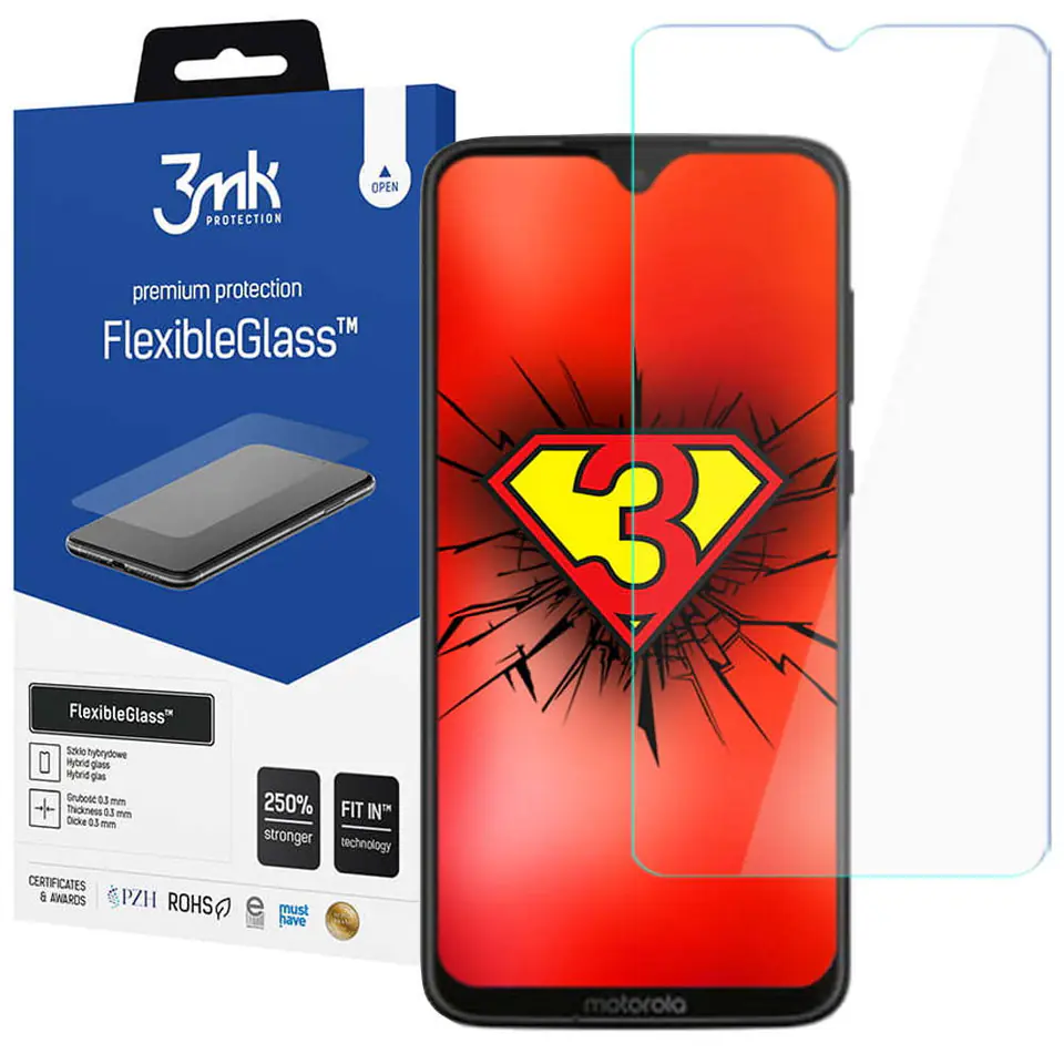 ⁨3mk Niepękające szkło hybrydowe ochronne Flexible Glass 7H do Motorola Moto G31/ G41⁩ w sklepie Wasserman.eu