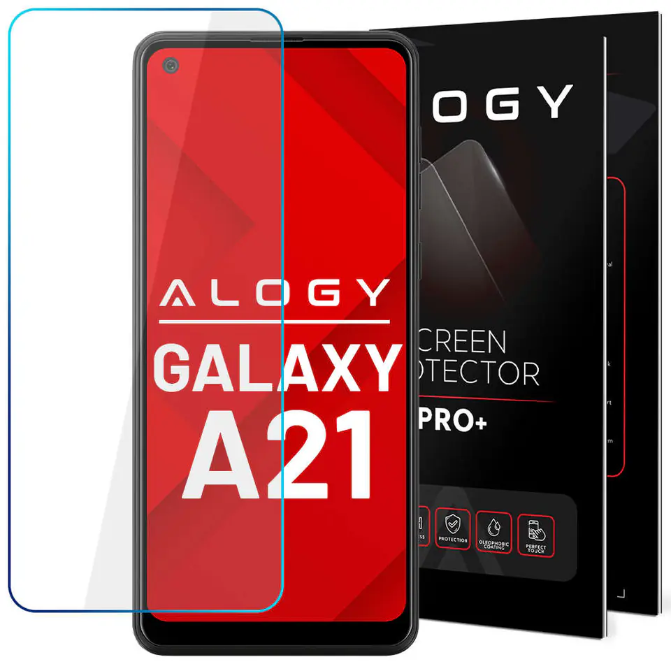 ⁨Alogy Tempered Glass for Screen for Samsung Galaxy A21⁩ at Wasserman.eu