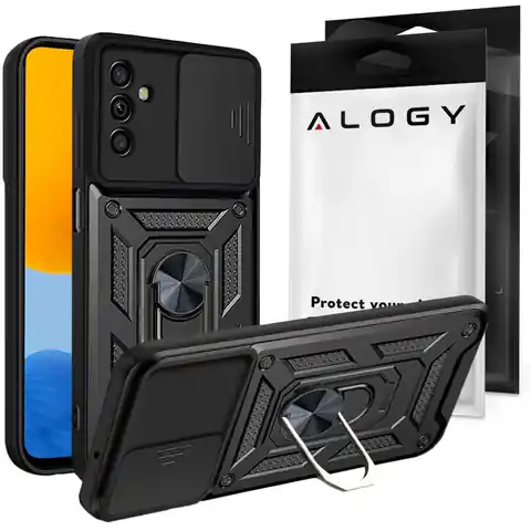⁨Alogy Camshield Stand Ring with Camera Cover for Samsung Galaxy M52⁩ at Wasserman.eu