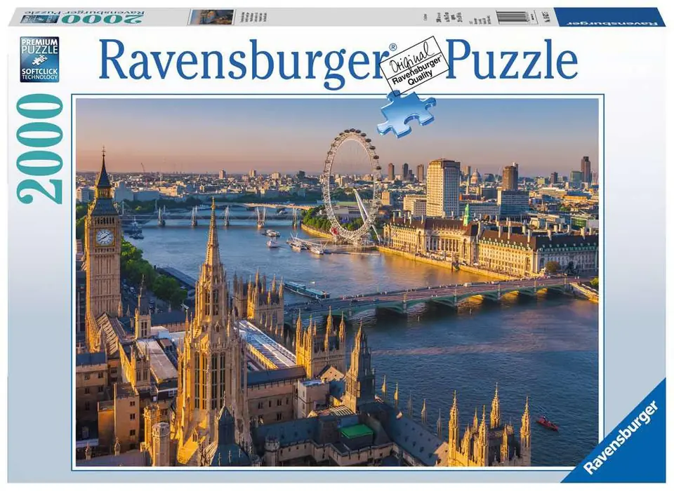 ⁨Puzzle 2000 elementów Nastrojowy Londyn⁩ w sklepie Wasserman.eu