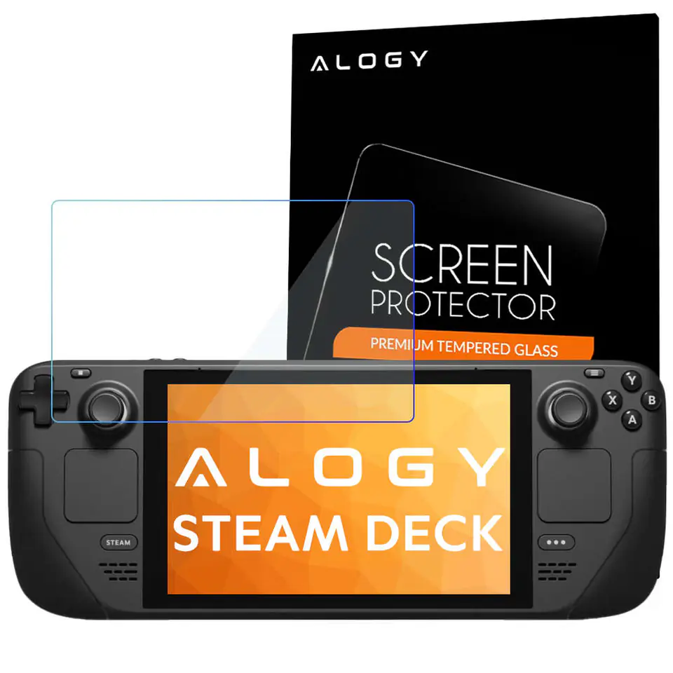 ⁨9H Tempered Glass Alogy Screen Protection for Console for Steam Deck⁩ at Wasserman.eu