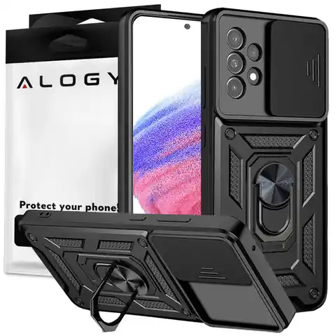 ⁨Alogy Camshield Stand Ring Case with Camera Cover for Samsung Galaxy A53 / A53 5G⁩ at Wasserman.eu