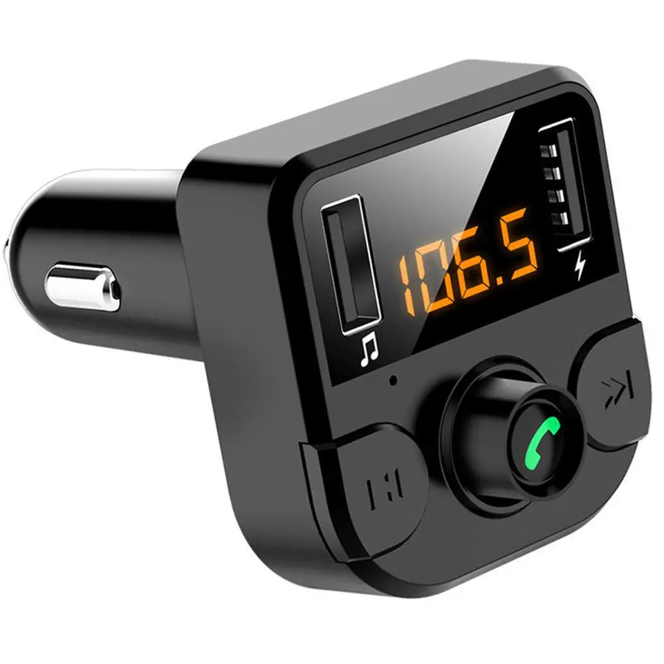 ⁨Car Charger Alogy FM Transmitter Bluetooth 5.0 USB 2.0 Memory Card⁩ at Wasserman.eu