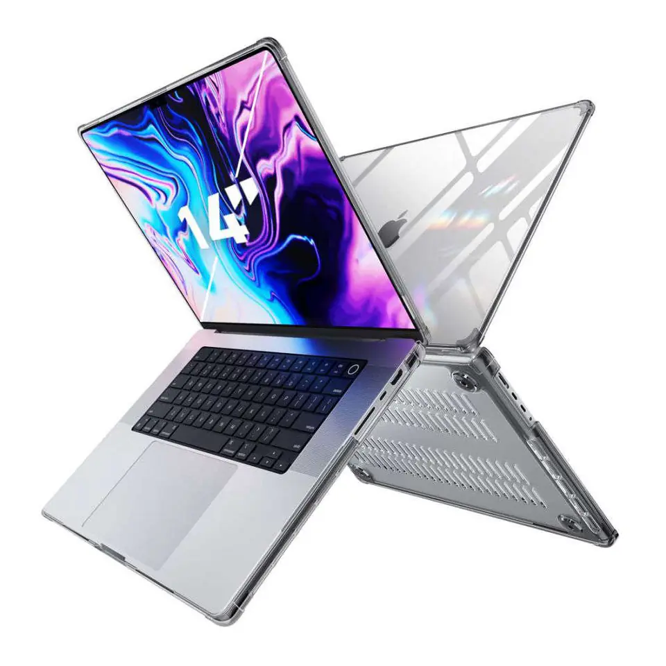 ⁨Etui obudowa Supcase Unicorn Beetle Clear do Apple Macbook Pro 14 2021 Black⁩ w sklepie Wasserman.eu