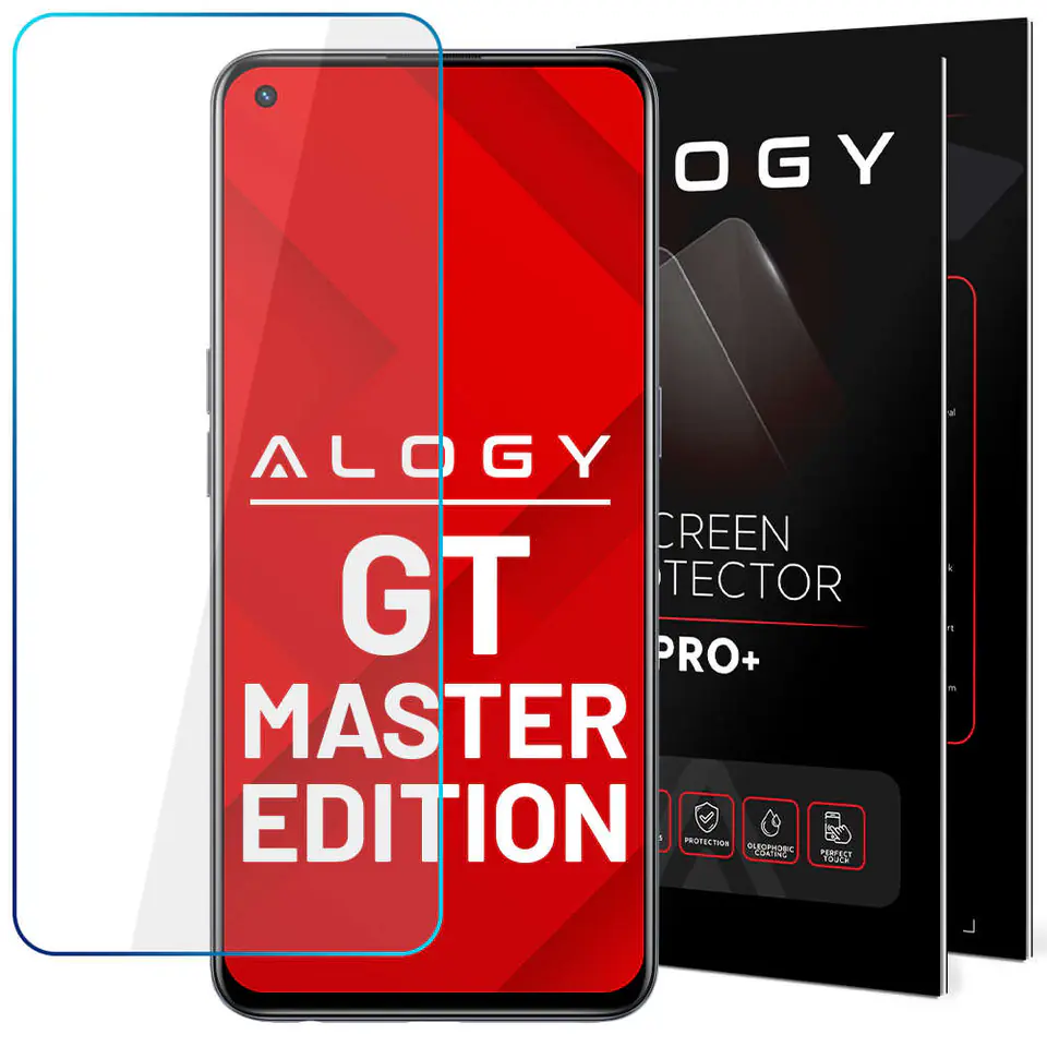 ⁨Alogy Szkło hartowane 9H ochrona na ekran do Realme GT Master Edition⁩ w sklepie Wasserman.eu