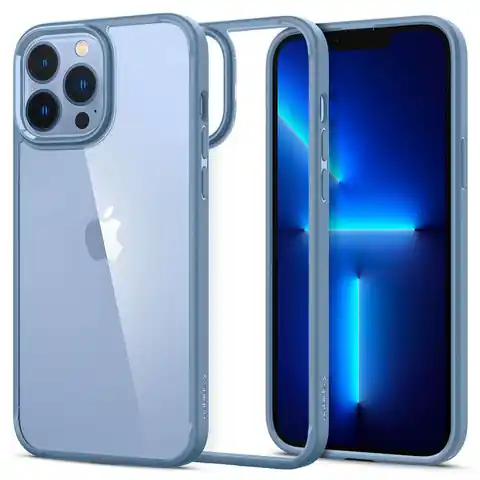 ⁨Etui obudowa case Spigen Ultra Hybrid do Apple iPhone 13 Pro Max Sierra Blue⁩ w sklepie Wasserman.eu