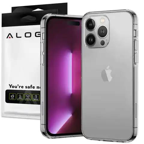 ⁨Silicone Case Alogy Case for Apple iPhone 14 Pro Max Transparent⁩ at Wasserman.eu