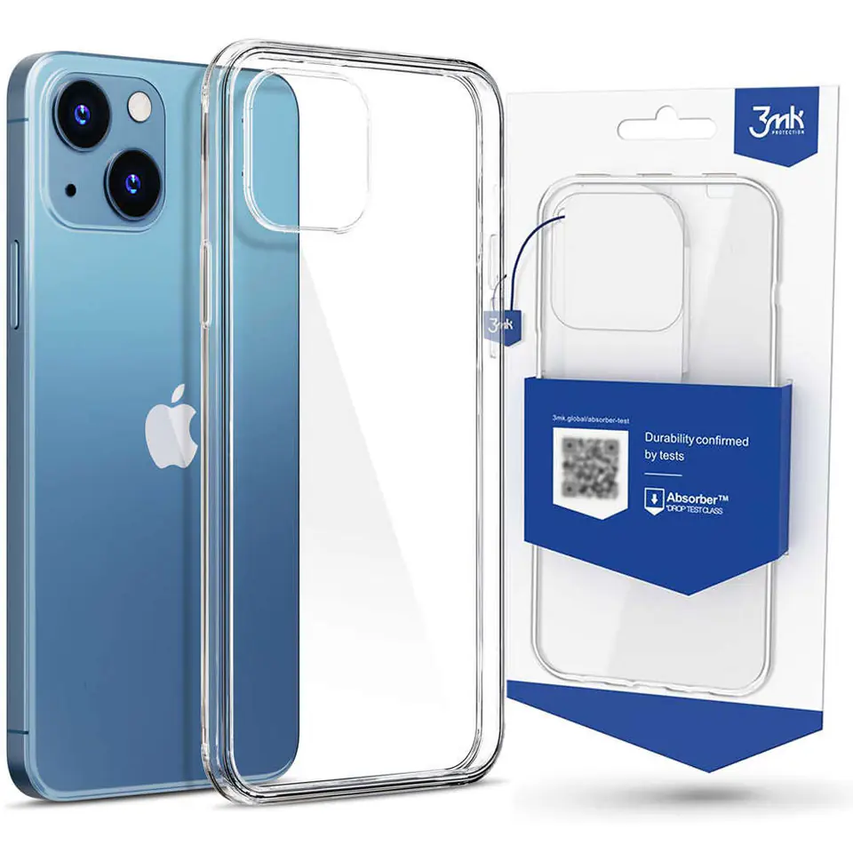 Silikonowe etui ochronne do Apple iPhone 14 3mk Clear Case TPU w sklepie Wasserman.eu