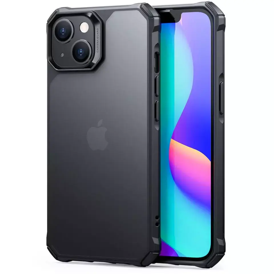 ⁨Etui ESR Air Armor do Apple iPhone 14 Plus Frosted Black⁩ w sklepie Wasserman.eu