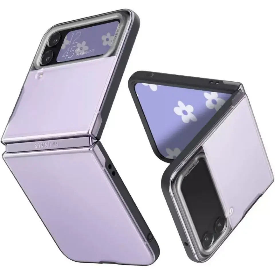 ⁨Spigen Cyrill Color Brick Case for Samsung Galaxy Z Flip 4 Dusk⁩ at Wasserman.eu