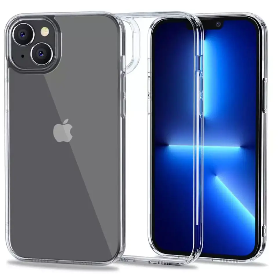 ⁨Flexair Hybrid Case for Apple iPhone 14 Clear⁩ at Wasserman.eu