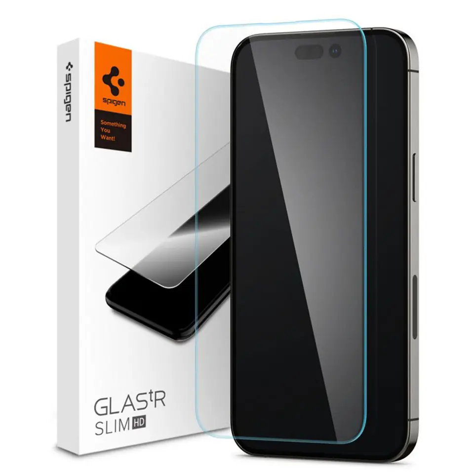 ⁨Spigen Glas.TR Slim iPhone 14 Pro Max AGL05210 szkło hartowane⁩ w sklepie Wasserman.eu