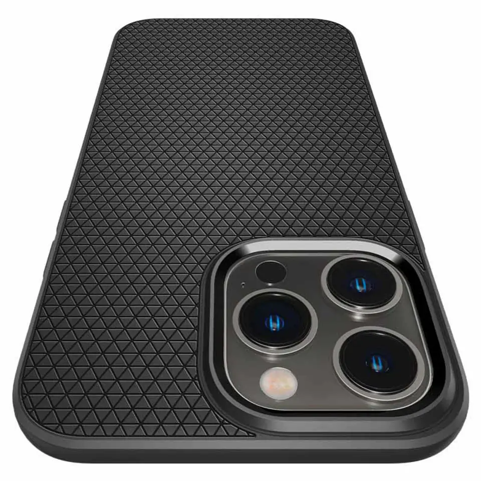 ⁨Spigen Liquid Air - iPhone 14 Pro Case (Black)⁩ at Wasserman.eu