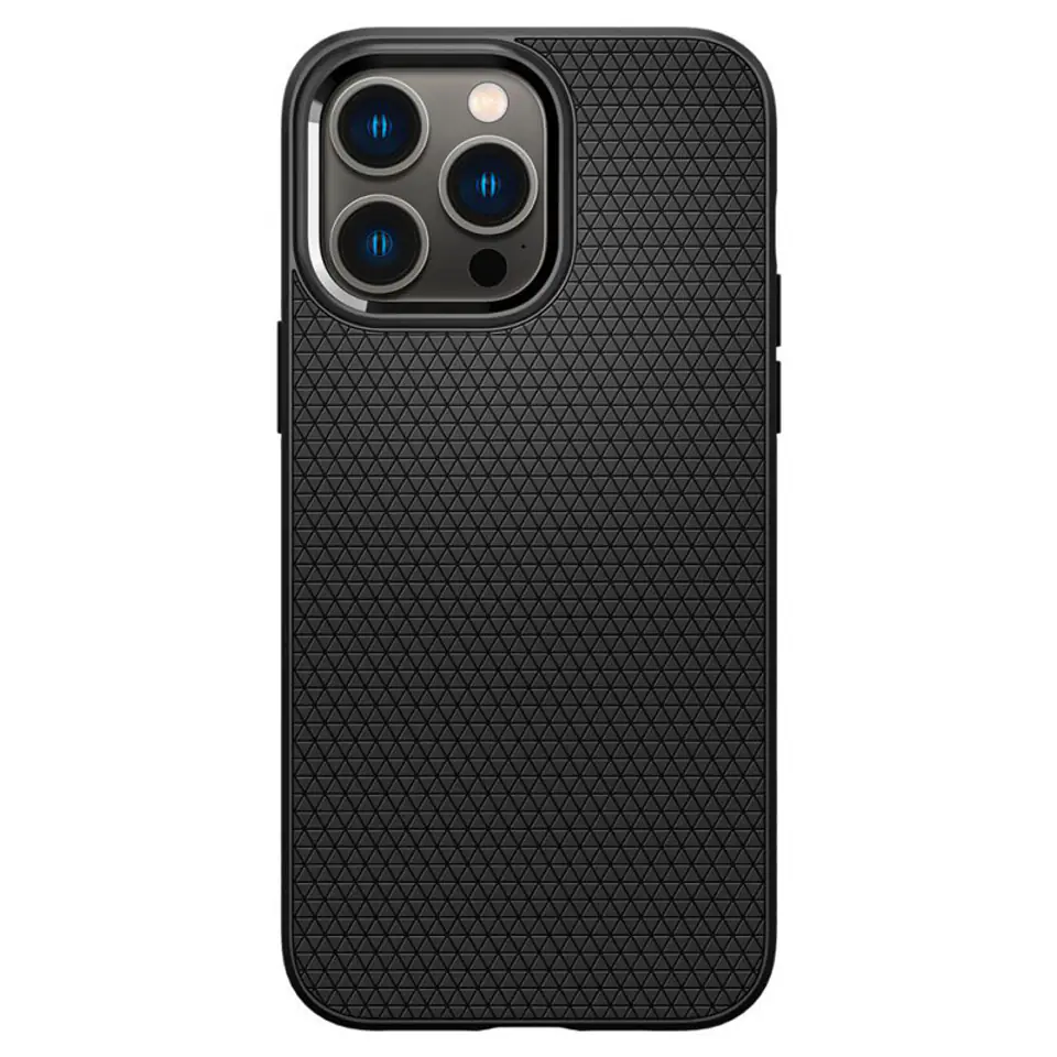 ⁨Spigen Liquid Air - iPhone 14 Pro Max Case (Black)⁩ at Wasserman.eu