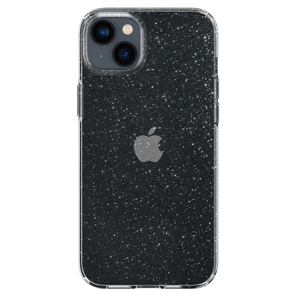 ⁨Spigen Liquid Crystal Glitter - Apple Case for iPhone 14 Plus (Transparent)⁩ at Wasserman.eu