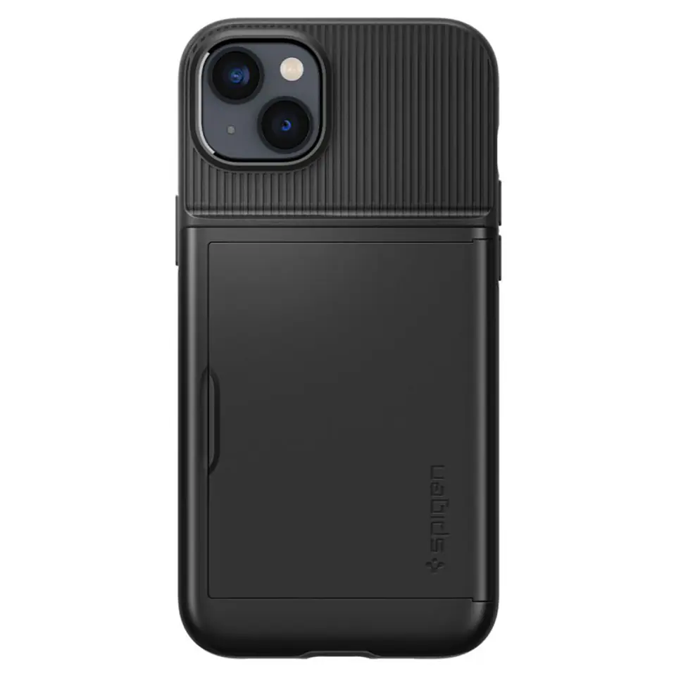 ⁨Spigen Slim Armor CS iPhone 14 Plus black/black ACS04911⁩ at Wasserman.eu