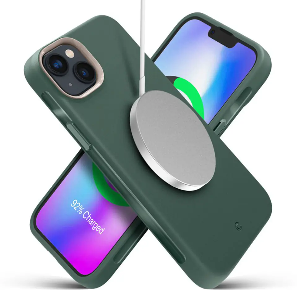 ⁨Spigen Cyrill Ultra Color MagSafe – Case for Apple iPhone 14 Plus (Kale)⁩ at Wasserman.eu