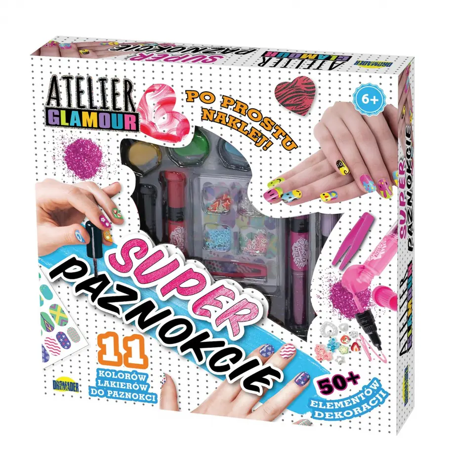 Manicure set Atelier Glamour - Super nails at Wasserman.eu