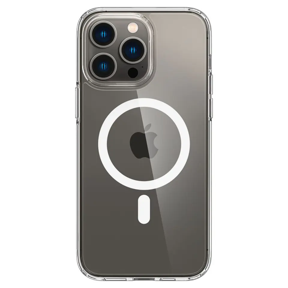 ⁨Spigen Ultra Hybrid Mag MagSafe – Apple iPhone 14 Pro Case (White)⁩ at Wasserman.eu
