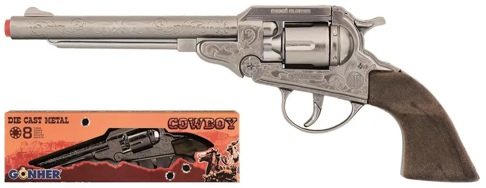 ⁨Cowboy revolver metal 8 rounds GONHER 88/0⁩ at Wasserman.eu