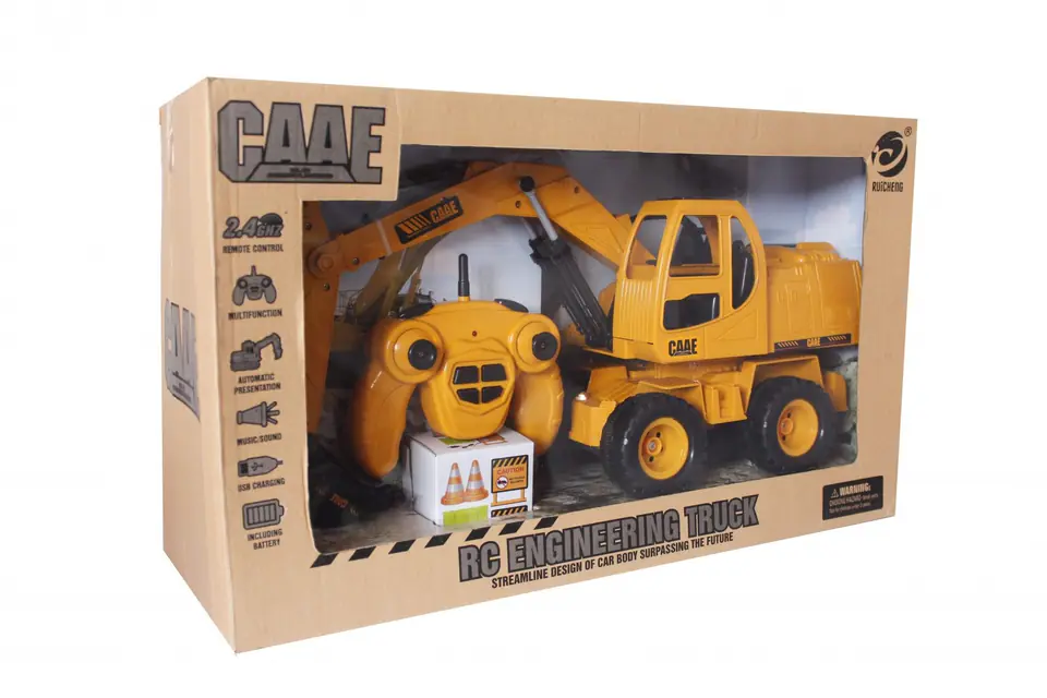 Excavator RC with charger at Wasserman.eu