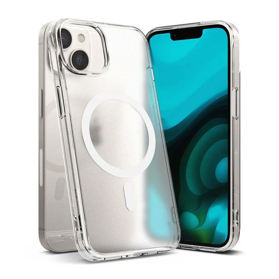 ⁨Case IPHONE 14 PLUS Ringke Fusion Magnetic MagSafe Matte transparent⁩ at Wasserman.eu