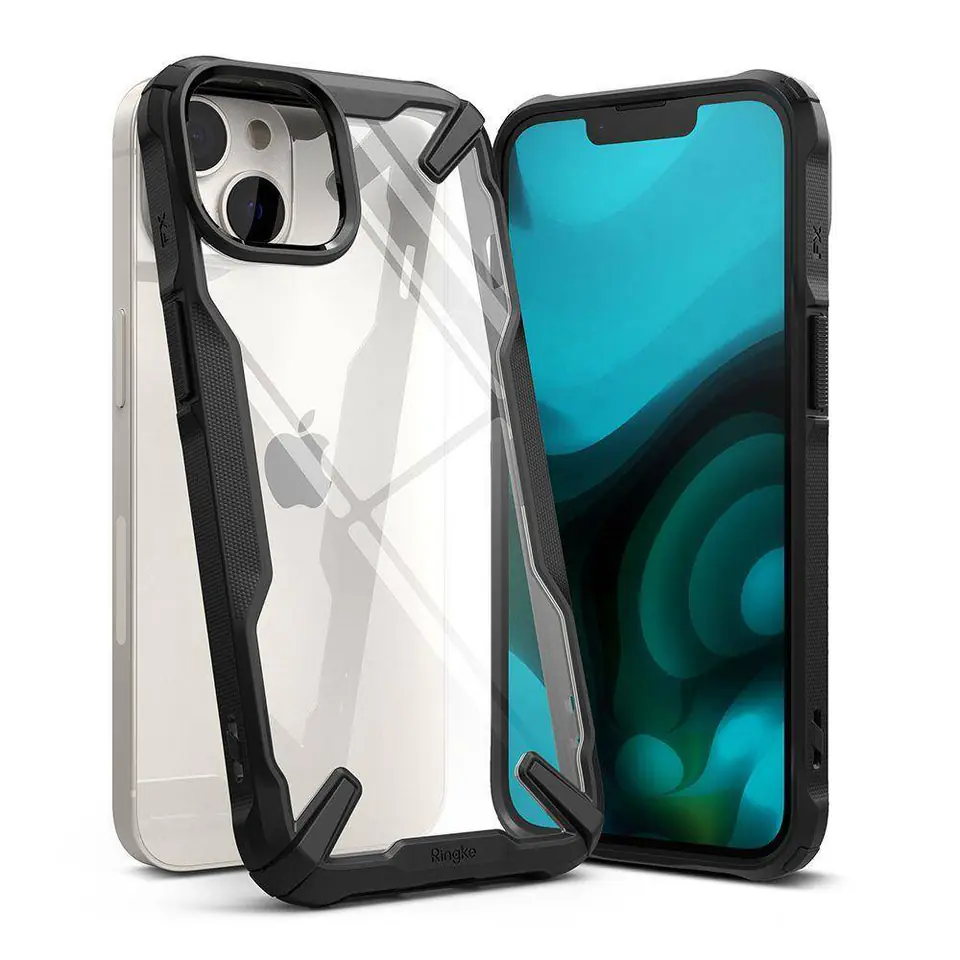 ⁨Case IPHONE 14 PLUS Ringke Fusion-X black⁩ at Wasserman.eu