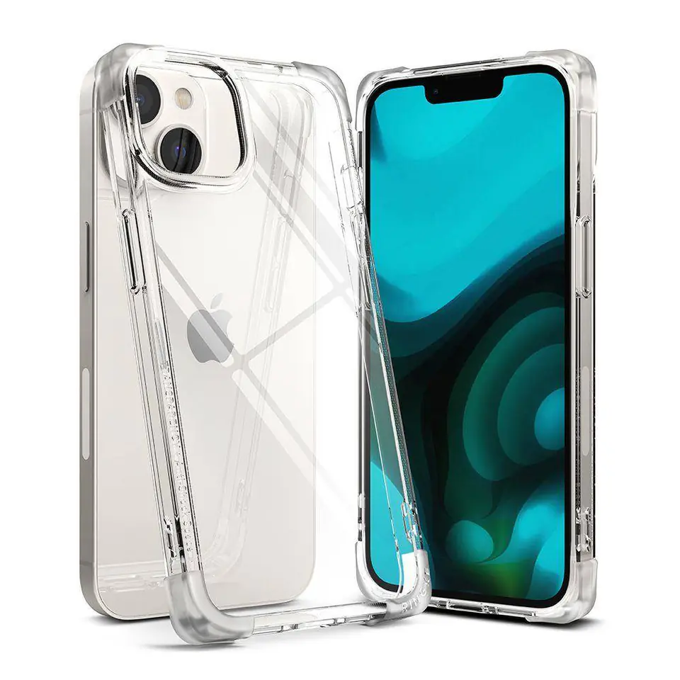 ⁨Etui IPHONE 14 PLUS Ringke Fusion Bumper transparentne⁩ w sklepie Wasserman.eu