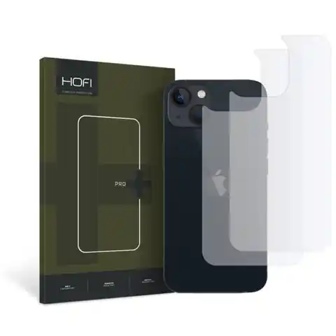 ⁨Folia Hydrożelowa IPHONE 14 HOFI Hydroflex Pro+ Back Protector 2-pack⁩ w sklepie Wasserman.eu