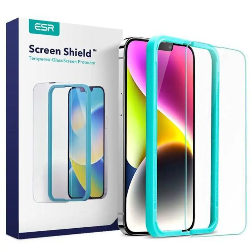 ⁨Tempered Glass IPHONE 14 PRO MAX / 14 PLUS ESR Screen Shield⁩ at Wasserman.eu