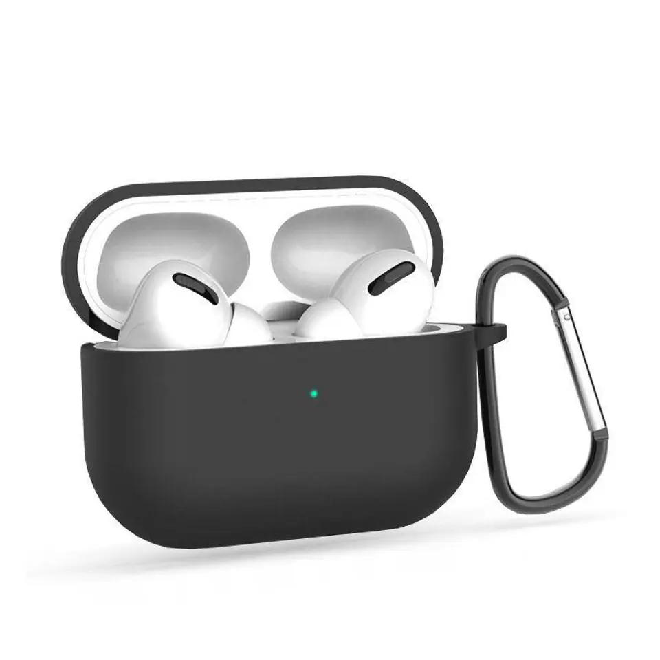 ⁨Etui APPLE AIRPODS PRO Tech-Protect Icon Hook czarne⁩ w sklepie Wasserman.eu