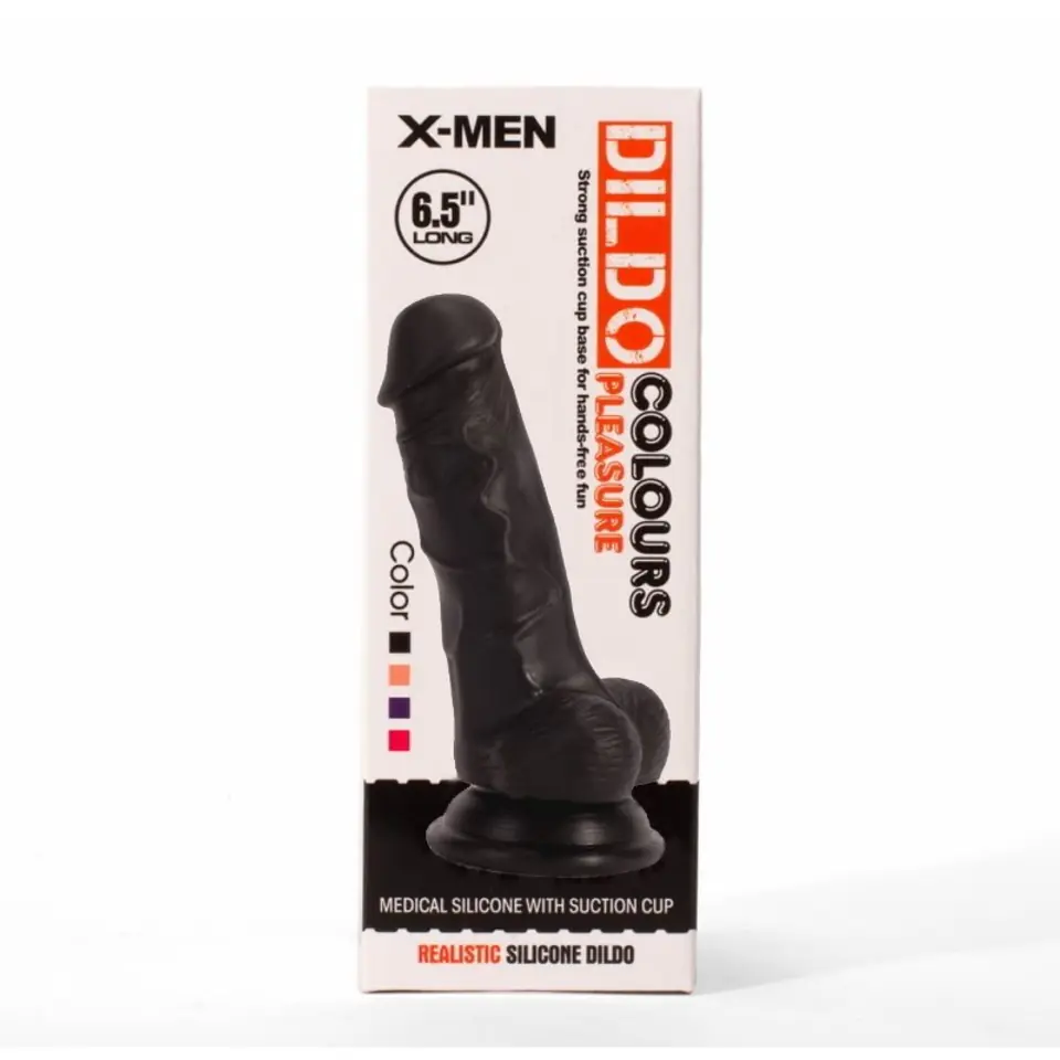 ⁨Dildo Colours Pleasure 16,5cm X-Men⁩ w sklepie Wasserman.eu