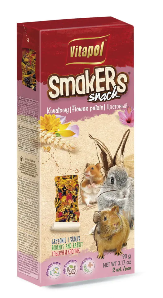 ⁨VITAPOL Smakers für Nagetiere - Floral⁩ im Wasserman.eu