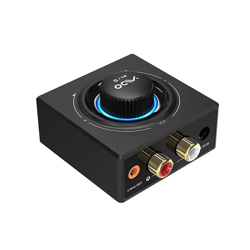 ⁨B06T3 Odbiornik audio Bluetooth 5.0 50m pokretło⁩ w sklepie Wasserman.eu