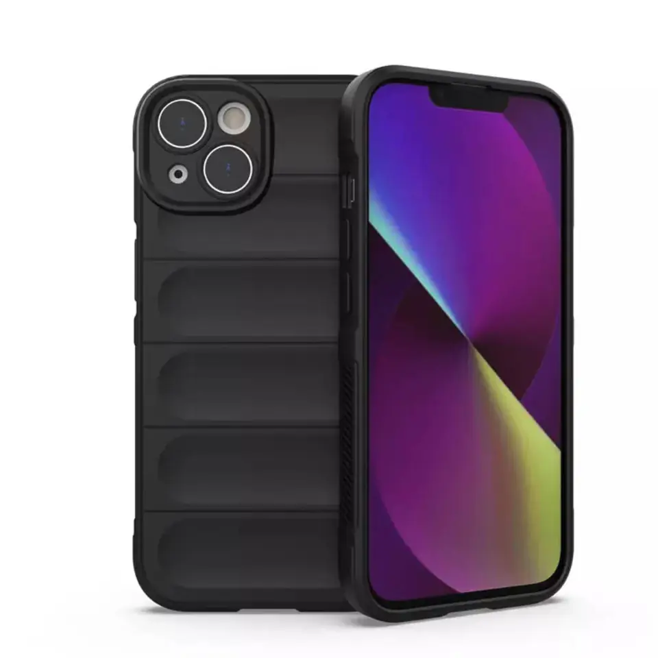 ⁨Case IPHONE 14 PLUS Silky Shield black⁩ at Wasserman.eu