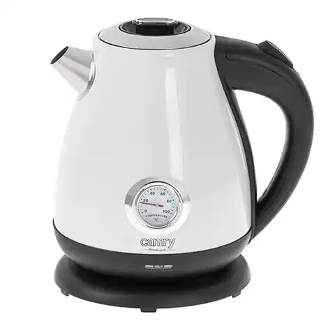 ⁨CR 1344 white Electric kettle with thermometer 1,7l⁩ at Wasserman.eu