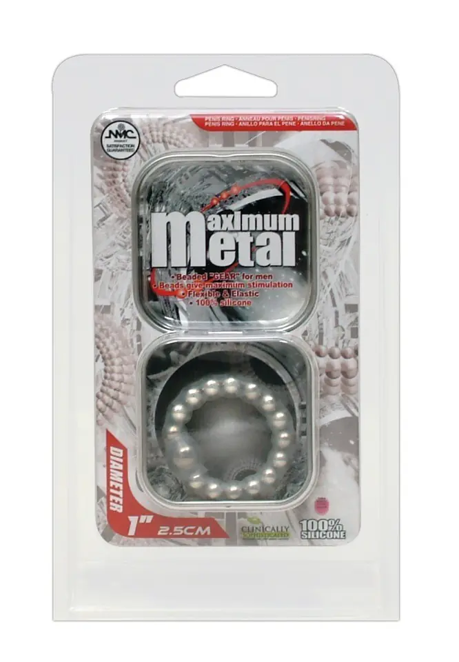 ⁨PIERŚCIEŃ MAXIMUM METAL COCK RING⁩ w sklepie Wasserman.eu
