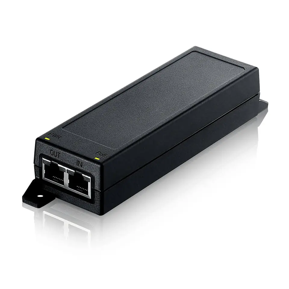 ⁨Akcesoria PoE12-30W 1/2,5Gb SP Injector PoE+ 802.3at⁩ w sklepie Wasserman.eu