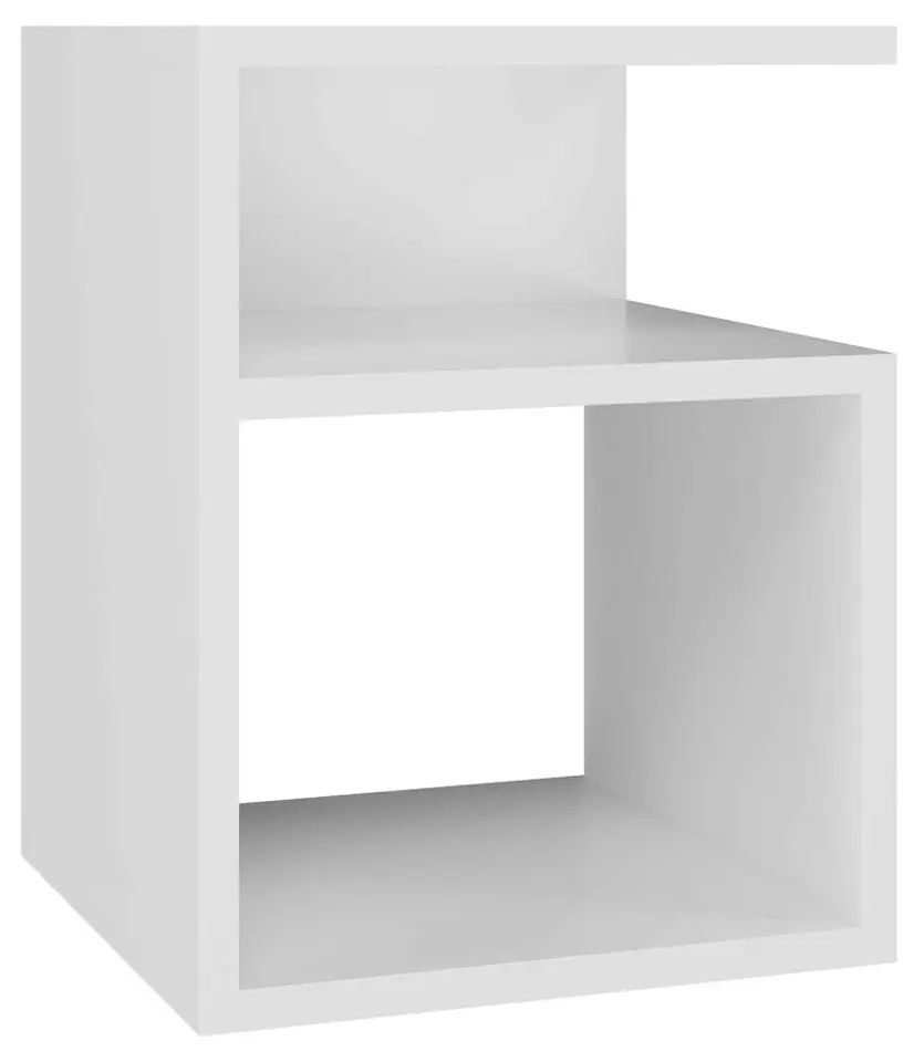 ⁨BEDSIDE TABLE TABLE CHEST OF DRAWERS BEDROOM TINI WHITE⁩ at Wasserman.eu