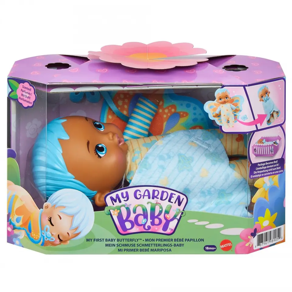 Doll My Garden Baby Butterfly blue at Wasserman.eu