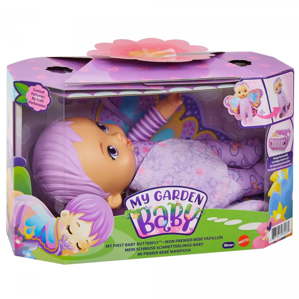 Doll My Garden Baby Butterfly purple at Wasserman.eu