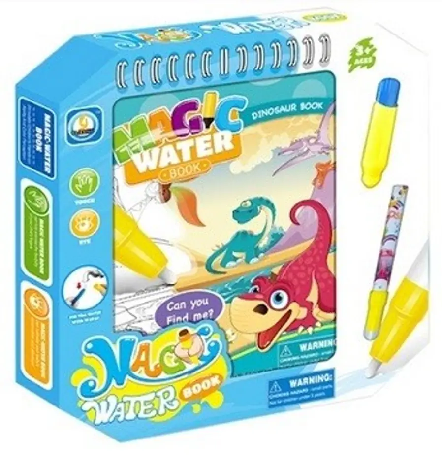 Booklet with water pen - Dinosaur at Wasserman.eu