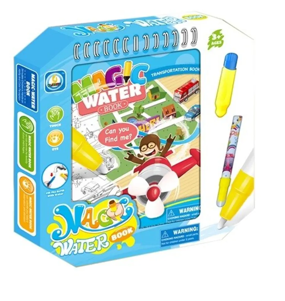 Booklet with water pen - Vehicles at Wasserman.eu