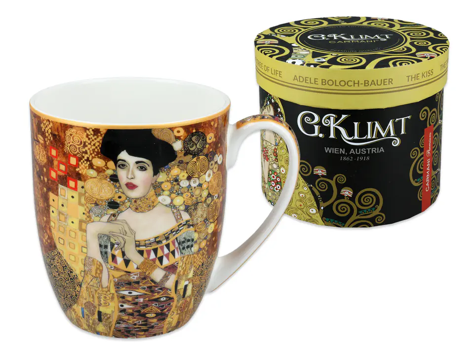 ⁨Camio Mug - G. Klimt, Adela (CARMANI)⁩ at Wasserman.eu