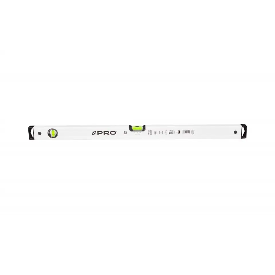 ⁨SPIRIT LEVEL WHITE HORIZONTAL AND VERTICAL INDICATOR DROP 2% 100 CM⁩ at Wasserman.eu