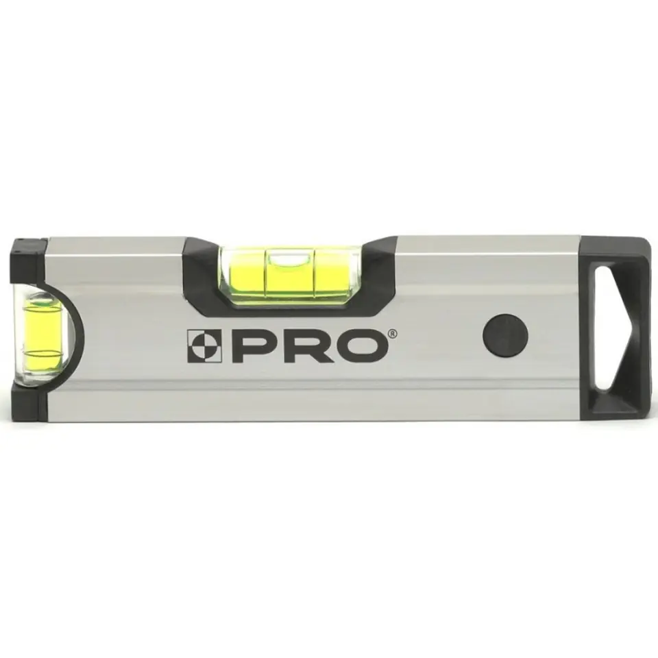 ⁨ANODIZED SPIRIT LEVEL WITH POCKET MAGNET 17CM⁩ at Wasserman.eu