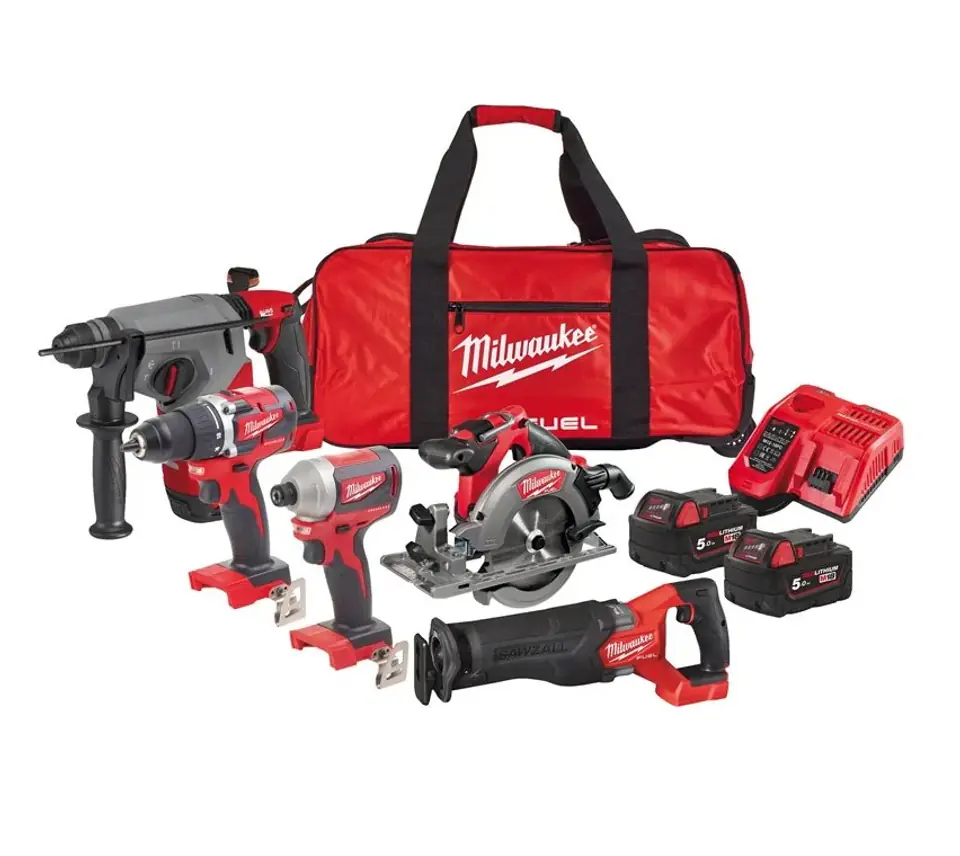 ZESTAW POWERPACK M18PP5B-502B 18V 2*5.0AH w sklepie Wasserman.eu