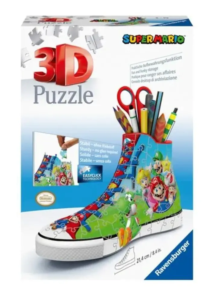 ⁨Puzzle 108 elementów 3D Trampek Super Mario⁩ w sklepie Wasserman.eu